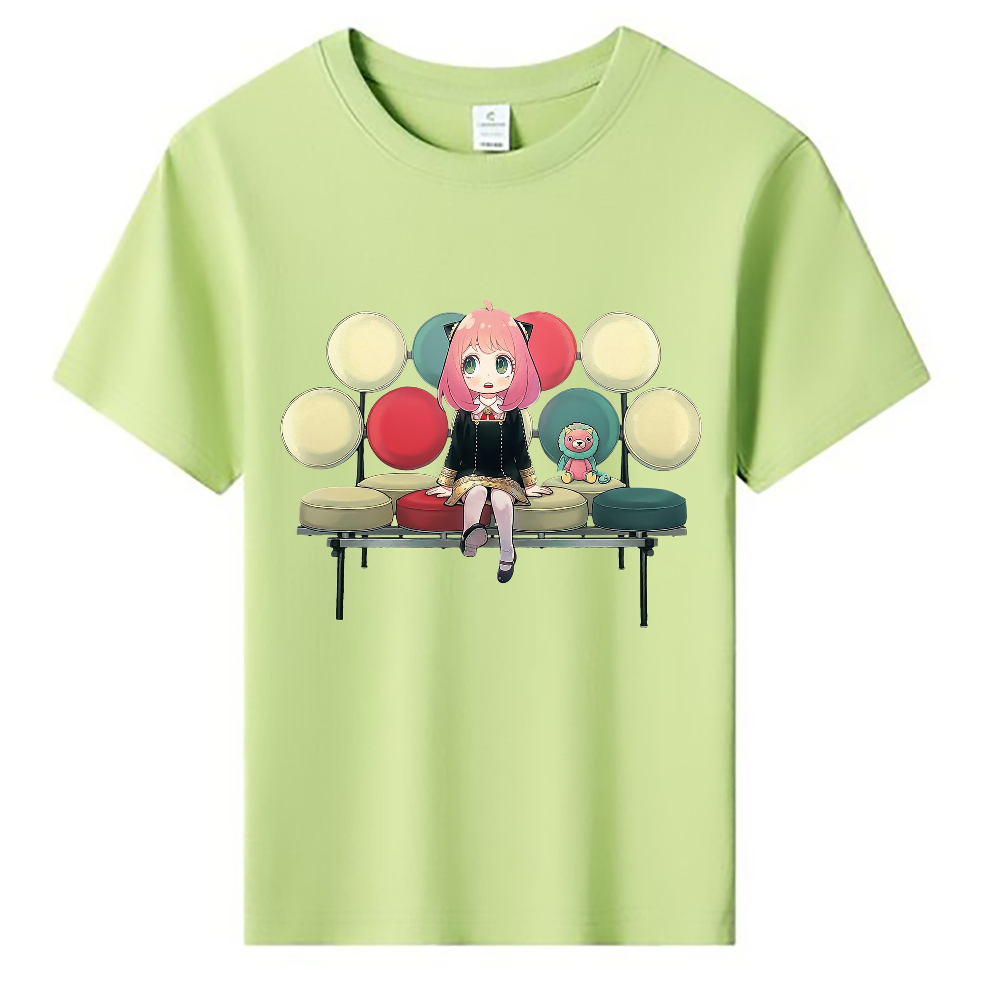 （画像用） SPY×FAMILY间谍家家酒 綿100％キッズTシャツ（フロントプリント）
